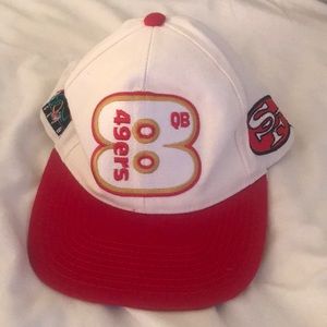 Vintage 49ers hat, 49ers SnapBack, Steve Young